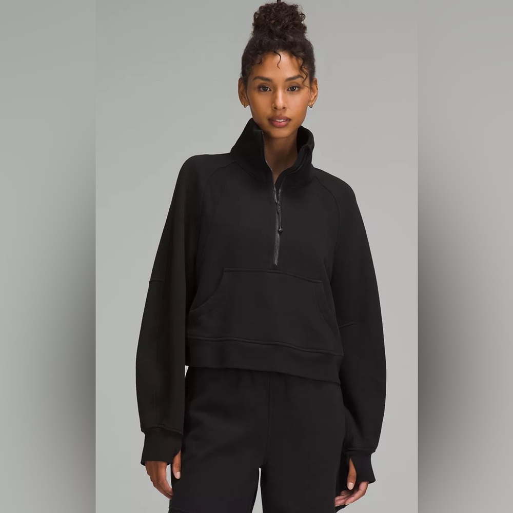 Lululemon black scuba